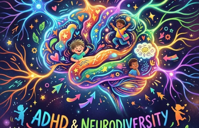 TDAH en ninos - cerebro neurodiverso